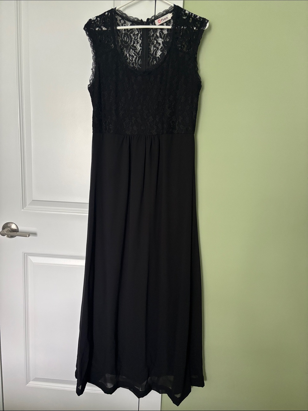 Black formal dress